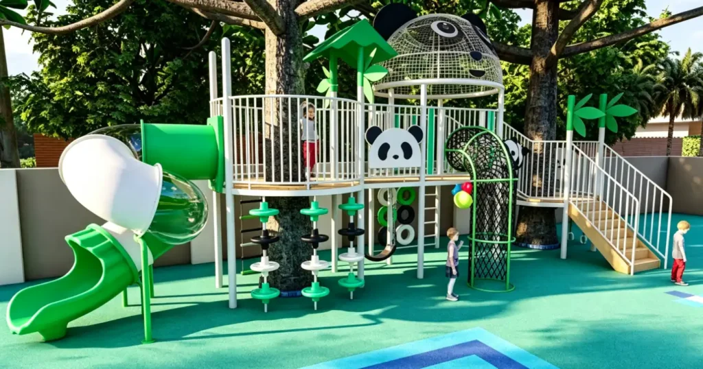 Outdoor playground
