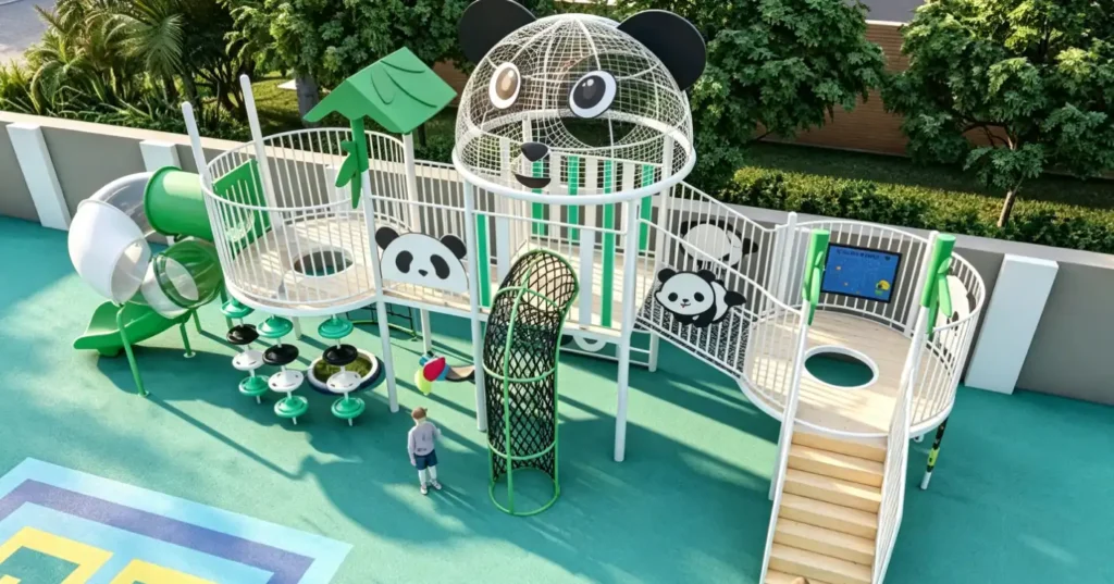 Outdoor playground
