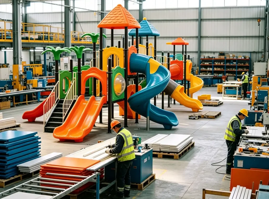How to Select Commercial Kids Playground Slides