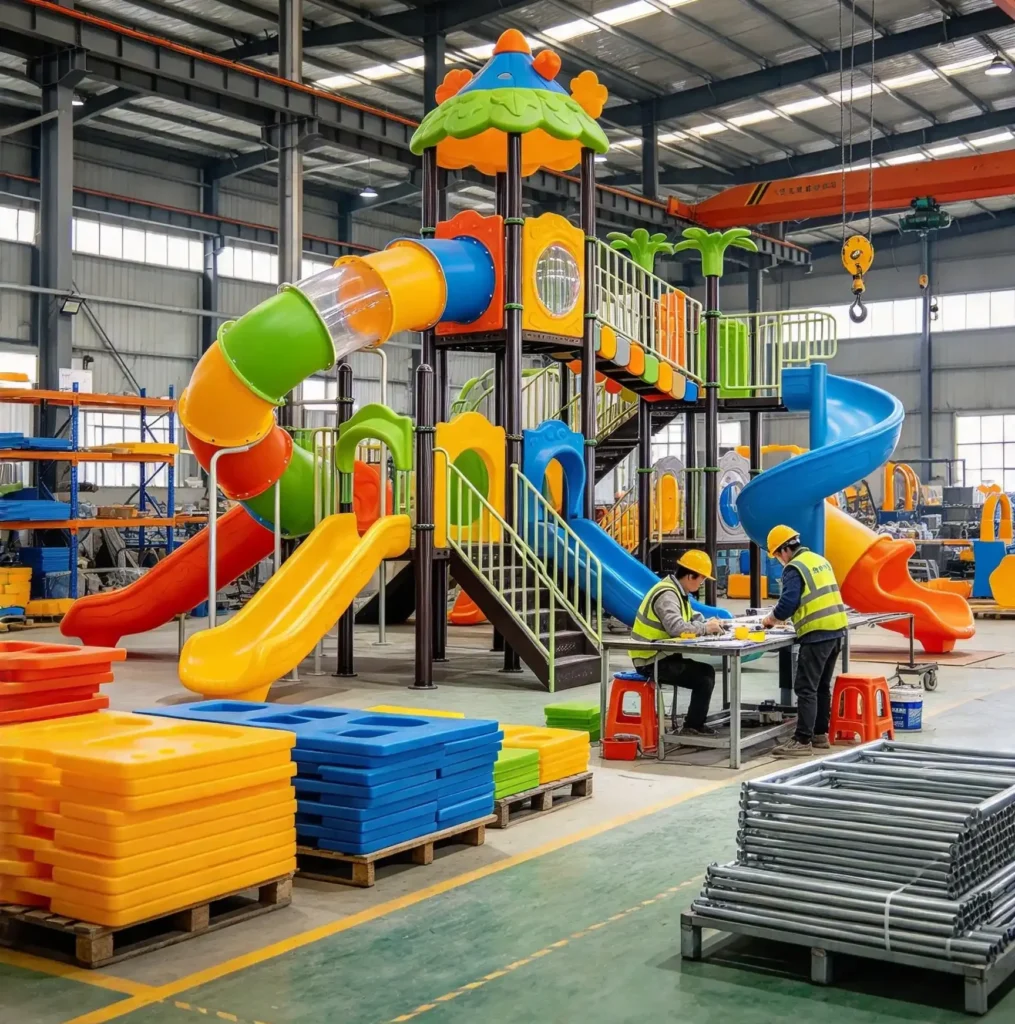 How to Select Commercial Kids Playground Slides