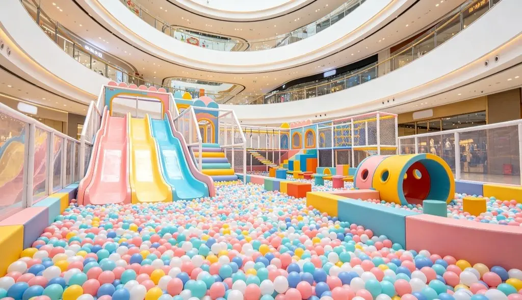 Kids Slide for Commercial Play Venues